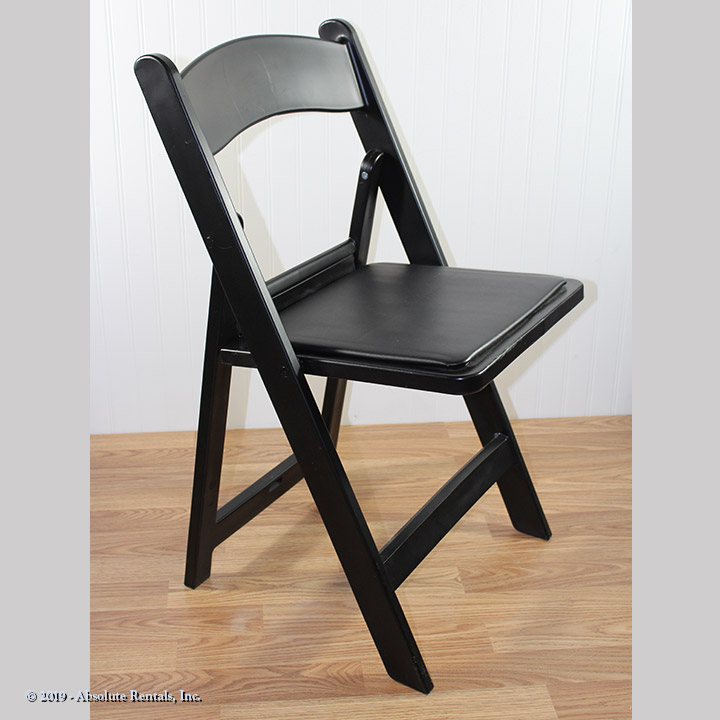 Chair-Folding-Wood-Black
